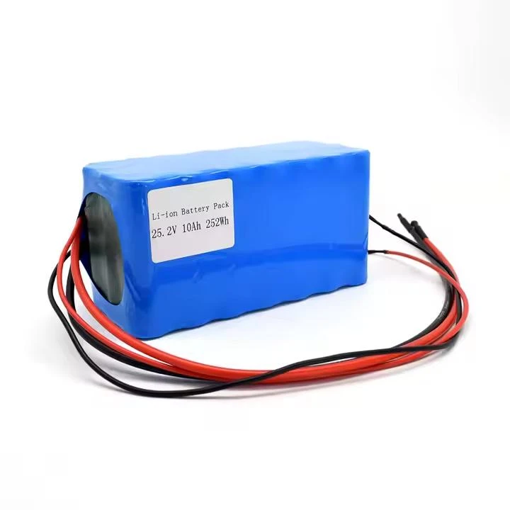 E-tsheb kauj vab roj teeb 24v lithium ion